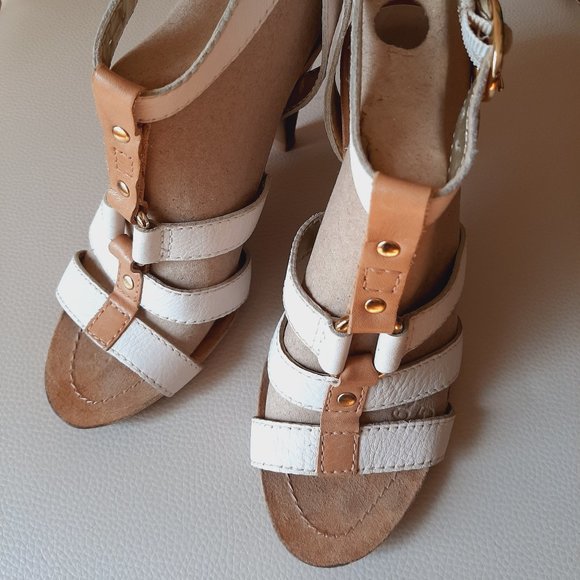 Caged Heel Sandal - Picture 2 of 15